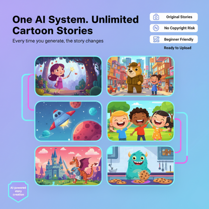 Create 2D Cartoon Story Videos Using AI (Beginner Friendly)